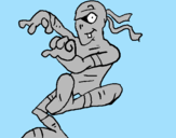 Desenho Mumia a dançar pintado por Starsky 