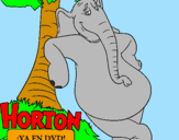 Desenho Horton pintado por Jorge