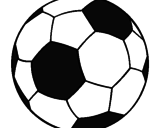 Desenho Bola de futebol II pintado por cezar