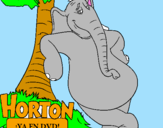 Desenho Horton pintado por Diana