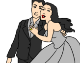 Desenho Marido e esposa pintado por leonardo setti