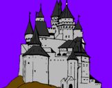 Desenho Castelo medieval pintado por BRUNO