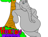 Desenho Horton pintado por Petra