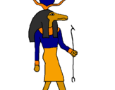 Desenho Sobek II pintado por lara