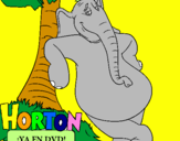 Desenho Horton pintado por mt