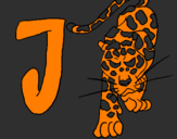 Desenho Jaguar pintado por juh jaguar 2