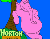 Desenho Horton pintado por aladim