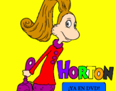 Desenho Horton - Sally O'Maley pintado por isa