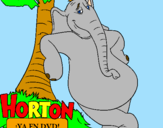 Desenho Horton pintado por tomas cavaco