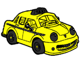 Desenho Herbie Taxista pintado por don