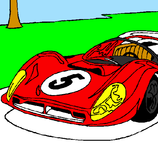 Desenho Automóvel número 5 pintado por SCANIA