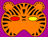 Desenho Tigre pintado por anfelipe