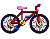 Desenho Bicicleta pintado por tamara caro moreira