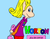Desenho Horton - Sally O'Maley pintado por evilyn