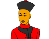 Desenho Jovem imperador pintado por bruno