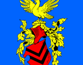 Desenho Escudo de armas e águia pintado por Aryna