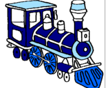 Desenho Comboio pintado por FELIPE