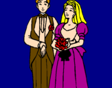 Desenho Marido e esposa III pintado por kedma
