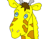 Desenho Cara de girafa pintado por gonçalo
