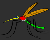 Desenho Mosquito pintado por cio5