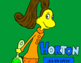 Desenho Horton - Sally O'Maley pintado por pipoquinha