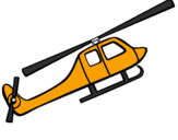 Desenho Helicóptero brinquedo pintado por igor