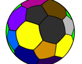 Desenho Bola de futebol II pintado por     12345678910  a