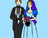 Desenho Marido e esposa III pintado por ingride