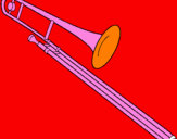 Desenho Trombone pintado por AGUILAR