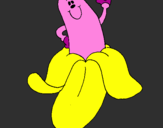 Desenho Banana pintado por Ster