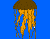 Desenho Medusa pintado por a