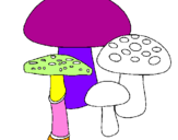 Desenho Cogumelos pintado por giuillia vazquez bassani