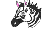 Desenho Zebra II pintado por andres