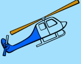 Desenho Helicóptero brinquedo pintado por  joao