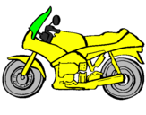 Desenho Motocicleta pintado por joão marcelo