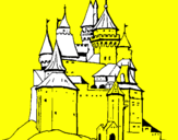 Desenho Castelo medieval pintado por Lukas Gabriel