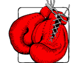 Desenho Luvas de boxe pintado por CaCáà