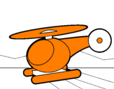 Desenho Helicoptero pequeno pintado por  thassio