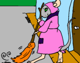Desenho La ratita presumida 1 pintado por Beatriz