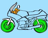 Desenho Motocicleta pintado por RODRIGO