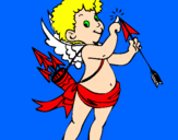 Desenho Cupido  pintado por guilhermegato