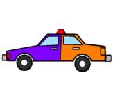 Desenho Taxi pintado por vic