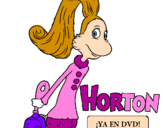 Desenho Horton - Sally O'Maley pintado por keytlin