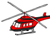 Desenho Helicoptero  pintado por claudinei