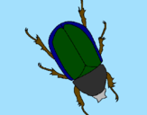 Desenho Escaravelho pintado por NADIM45