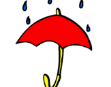 Desenho Guarda-chuva pintado por giovannaanna