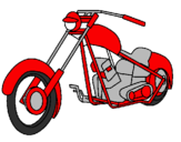 Desenho Moto pintado por bruno de lima