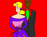 Desenho Marido e esposa II pintado por beatriz g b manso