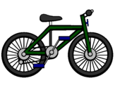 Desenho Bicicleta pintado por j