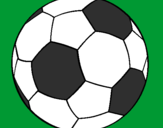Desenho Bola de futebol II pintado por Viiiviii